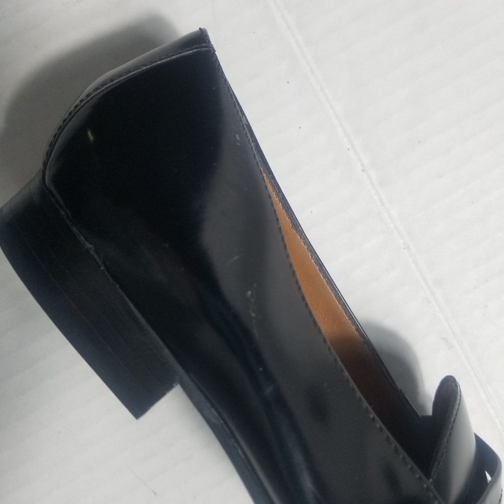 LAUREN RALPH LAUREN WOMEN'S BLACK LEATHER LOAFERS SIZE 6B - Picture 12 of 12